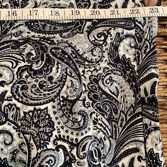 NWT  navy paisley pants XXXL - Picture 8 of 11